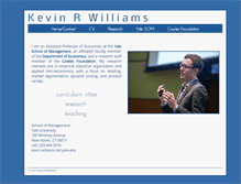 Tablet Screenshot of kevinrwilliams.com